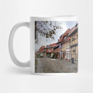 Half-timbered house in Quedlinburg Mug